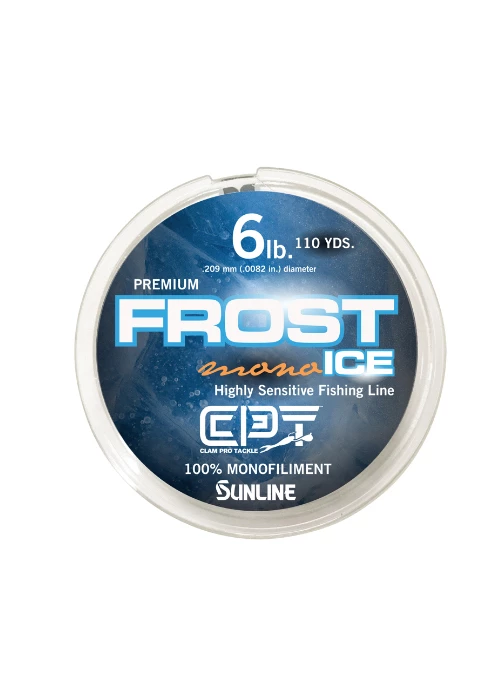 Clam Frost Mono Ice Line 3 Clam Frost Mono Ice Line