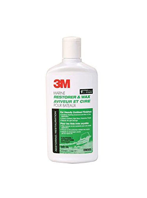 3M Marine Fiberglass Restorer & Wax 3 3M Marine Fiberglass Restorer & Wax