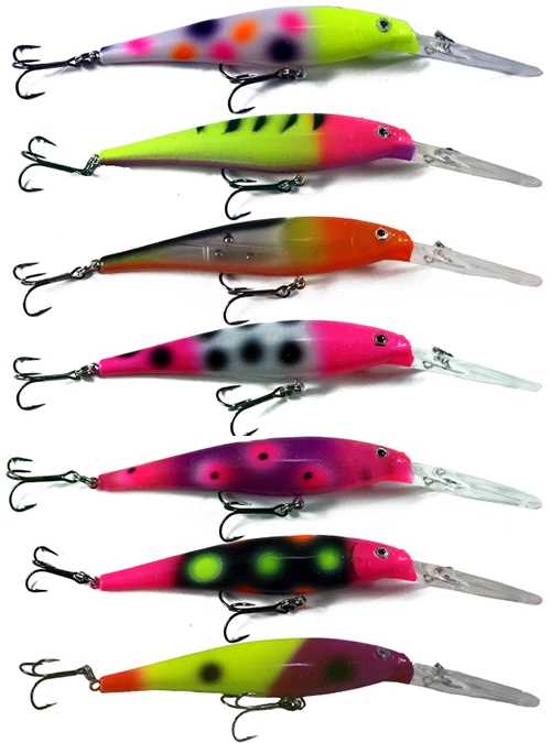 Berkley Flicker Minnow 9 Custom Painted 3 Berkley Flicker Minnow 9 Custom Painted