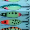 Creative Touch Glow Humpy Trolling Spoons 1 Creative Touch Glow Humpy Trolling Spoons -13 Fishing Sales humpy glow family