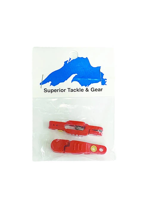 Red Trolling Clips 3 Red Trolling Clips