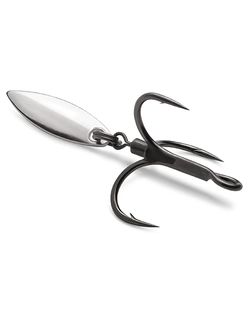 VMC Bladed Hybrid Treble Shank Treble Hook 3 VMC Bladed Hybrid Treble Shank Treble Hook